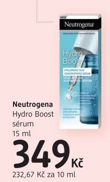 Pleťové sérum Hydro Boost Neutrogena