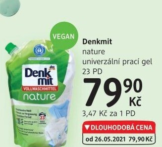Prací gel Nature Denkmit