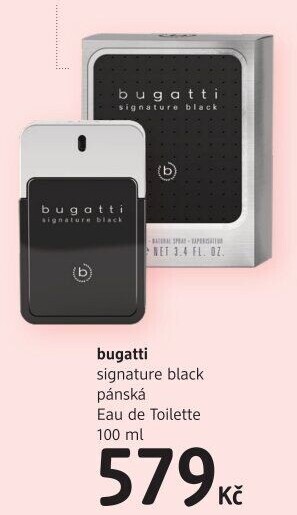 Toaletní voda pánská Signature Black Bugatti