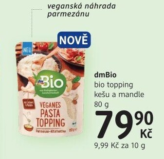 Topping na těstoviny vegan dm Bio
