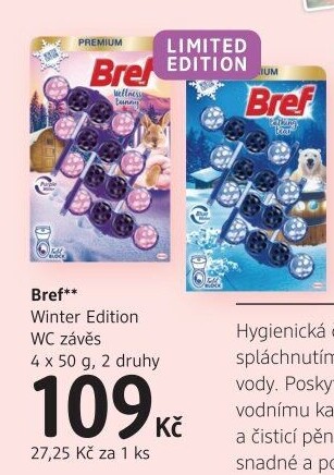 WC blok tuhý Premium Bref