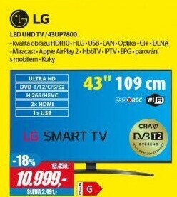 43UP7800LED ULTRA HD TVLG