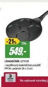 LT1131 LÍVANEČNÍK 26CM CREPE LAMART