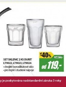 LT9022 SET 2KS DURIT 80ML VASOLAMART