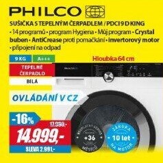 PDCI 9 D KING SUŠIČKA PRÁDLAPHILCO