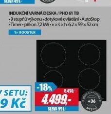 PHD 61 TB indukční varná deskaPHILCO