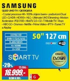 QE50Q65A QLED ULTRA HD LCD TVSAMSUNG