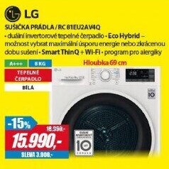 RC81EU2AV4Q SUŠIČKA PRÁDLALG