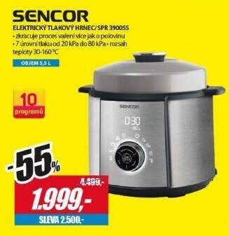 SPR 3900SS Elek. tlakový hrnecSENCOR