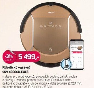 SRV 4000GD-EUE3 robotický vysavač SENCOR