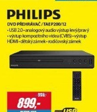 TAEP200/12 DVD přehrávačPHILIPS