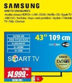 UE43AU9072 LED ULTRA HD LCD TV SAMSUNG
