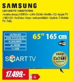 UE65TU7092 LED ULTRA HD LCD TV SAMSUNG
