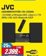 UX-C25DAB MIKROSYSTÉM S CD/BTJVC
