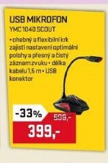 YMC 1040 SCOUT Herni USB mikrofon YENKEE