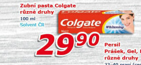 Pasty na zuby Colgate