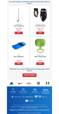 akční leták Sportisimo 9.1.2022-14.1.2022