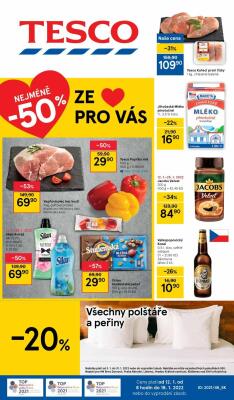 akční leták Tesco 12.1.2022-18.1.2022