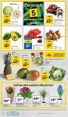 akční leták Tesco 12.1.2022-18.1.2022