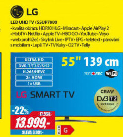 55UP7800LED ULTRA HD TVLG