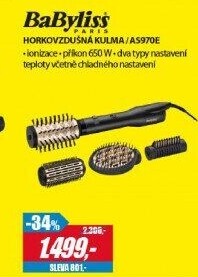 AS970E Horkovzdušná kulmaBaByliss
