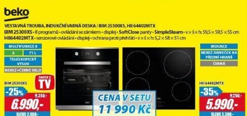 BIM25300XS TROUBA VESTAVNÁBEKO