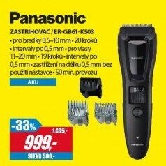 ER-GB61-K503ZASTŘIHOVAČ PANASONIC