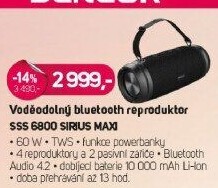 SSS 6800 SIRIUS MAXISENCOR