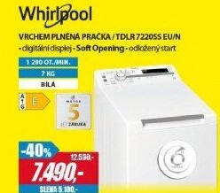 TDLR 7220SS EU/N PRAČKA VRCH. WHIRLPOOL