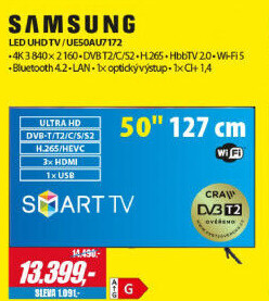 UE50AU7172 LED ULTRA HD LCD TV SAMSUNG