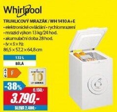 WH 1410A+E MRAZNIČKA TRUHL.WHIRLPOOL