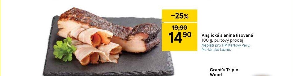 Anglická slanina lisovaná