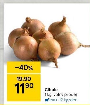 Cibule kuchyňská žlutá