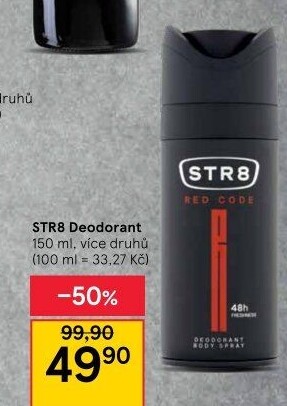 Deodorant sprej pánský STR8