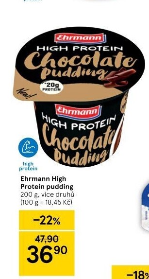 Dezert pudink High protein Ehrmann