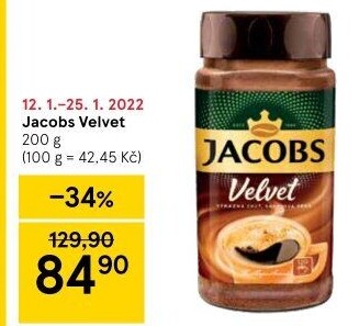 Instantní káva Jacobs Velvet