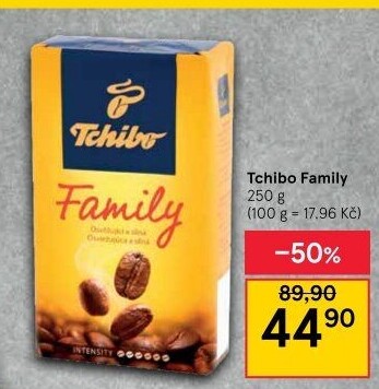 Mletá káva Family Tchibo