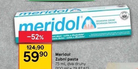 Pasta na zuby Meridol
