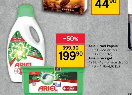 Prací kapsle Ariel