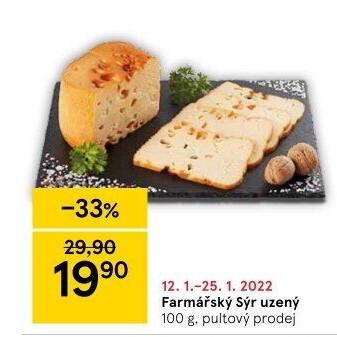 Sýr Farmářský uzený