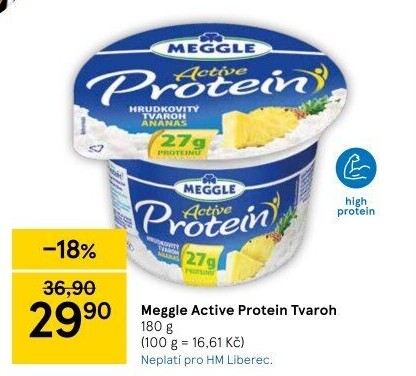 Tvaroh Active protein Meggle