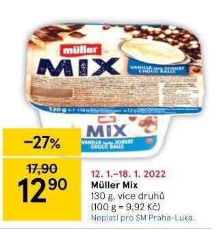 Jogurt Müller Mix