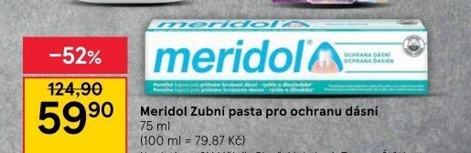 Pasta na zuby Meridol