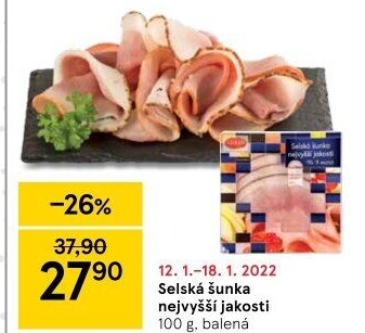 Šunka selská nejvyšší jakosti LE&amp