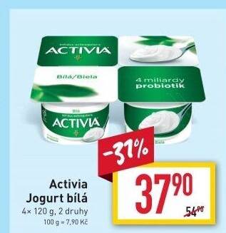 Bílý jogurt Activia Danone