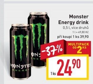 Energetický nápoj Monster Energy