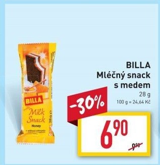 Řez mléčný Billa