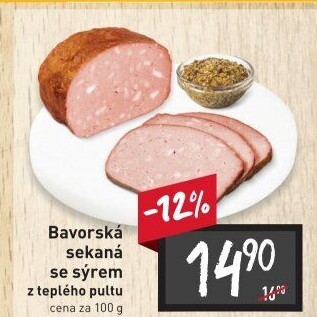 Sekaná bavorská se sýrem