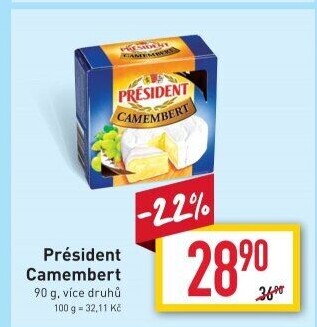 Sýr Camembert Président