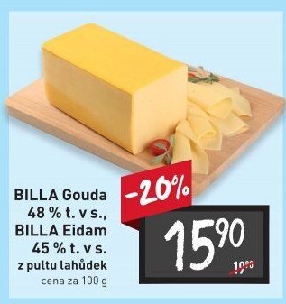 Sýr Gouda 48% Billa